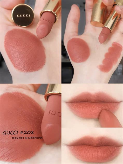 gucci 208 lipstick